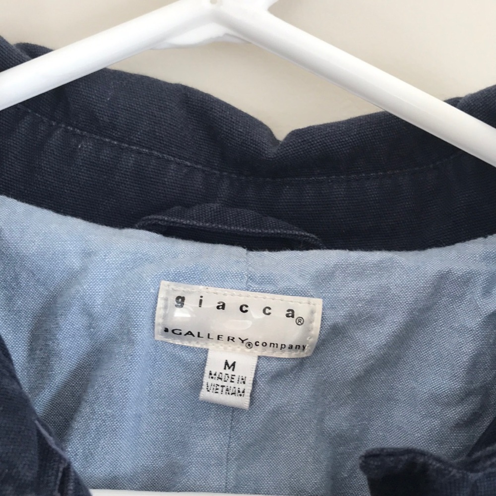 Navy giacca jacket - Picture 2 of 3